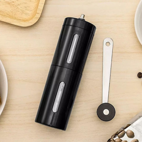 Set Manual Râșnițe Condimente Inox în Culoare Negru 1buc