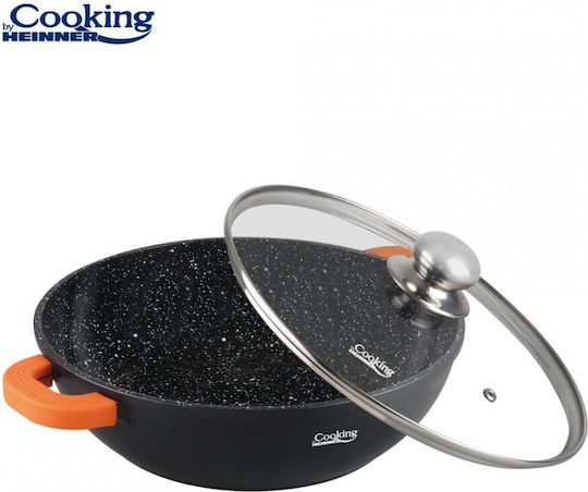 Heinner Dark Line Ρηχή Κατσαρόλα από Αλουμίνιο 4.1lt / 28cm