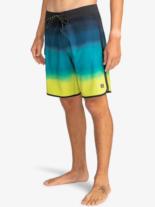 '73 Fade Pro Herren Badebekleidung Bermuda Mehrfarbig Gestreift