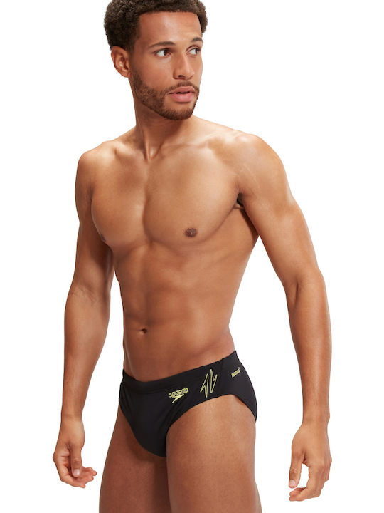 Hyperboom Splice Brief Men's Swimwear Slip Black