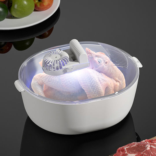 Lunchbox Kunststoff Weiß 32.3x25.3cm 1Stück