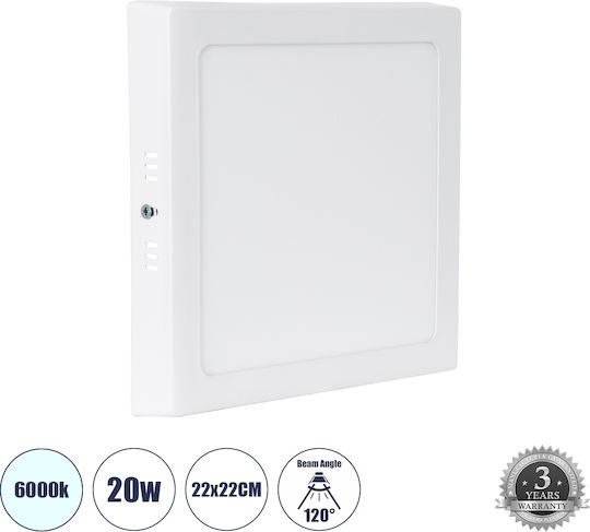 GloboStar Εξωτερικό LED Panel 20W GloboStar Εξωτερικό LED Panel 20W