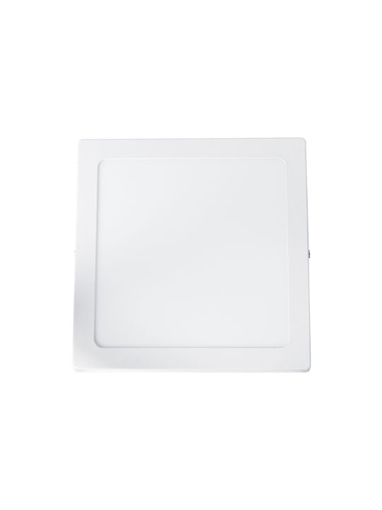 GloboStar Στρογγυλό Εξωτερικό LED Panel 20W με Ψυχρό Λευκό Φως 6000K