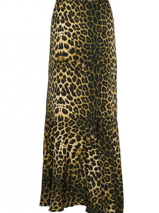 Long Pareo Skirt Leopard Bluepoint 22083071 Animal Print