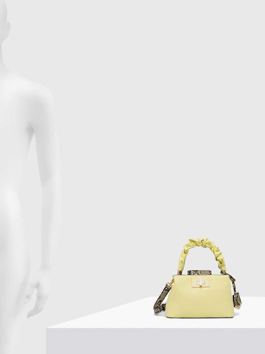 Aldo Snakie Women's Bag Hand Yellow