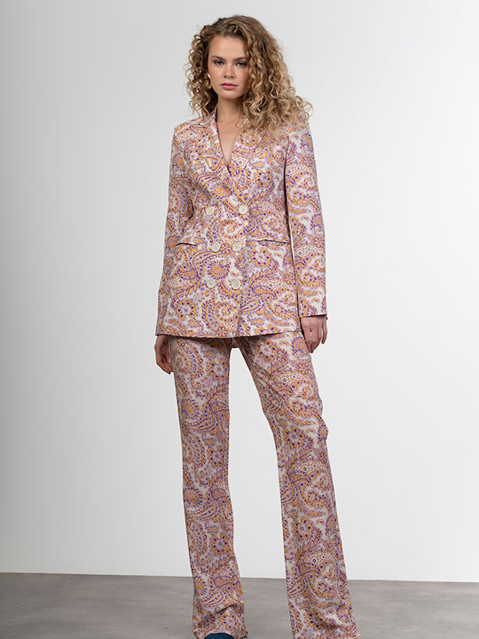 Cache Cache Damen Blazer Mehrfarbig