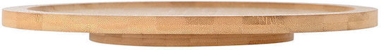 Estia Bamboo Essentials Πλατώ Σερβιρίσματος Τυριών Περιστρεφόμενο Ξύλινο 32.5x32.5x2.3εκ.