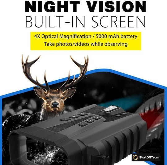 Professional Digital Night Vision Hunting Binoculars Lcd Screen Battery Night Vision 300m Green