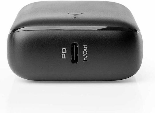Platinet PMPB10DL104B Power Bank 10000mAh 20W με Θύρα USB-A και Θύρα USB-C Power Delivery Μαύρο