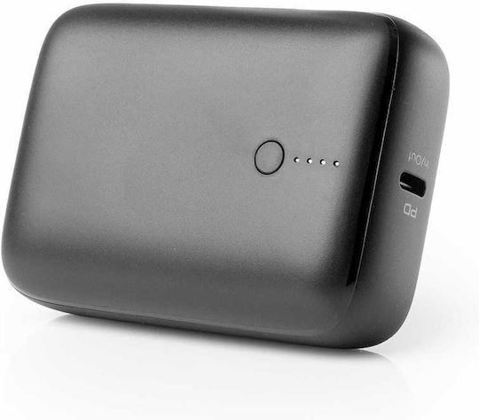 Platinet PMPB10DL104B Power Bank 10000mAh 20W με Θύρα USB-A και Θύρα USB-C Power Delivery Μαύρο