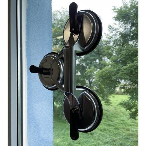 Triplu Ventuză Diametru 270mm cu Capacitate de Prindere 150kg