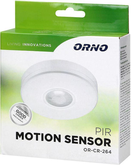 Orno Verkabelter Bewegungssensor Infrarot 360°