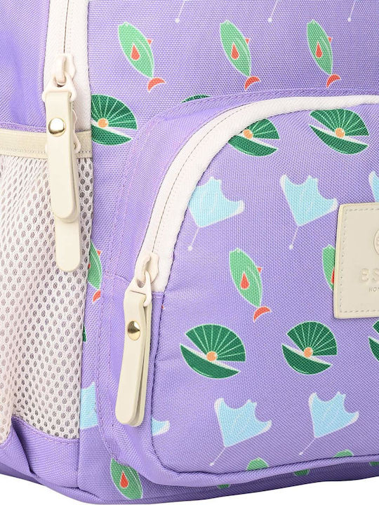Estia Kid Backpack Σχολική Τσάντα Πλάτης Νηπιαγωγείου Ocean Buddies με Θήκη για Παγούρι 10lt