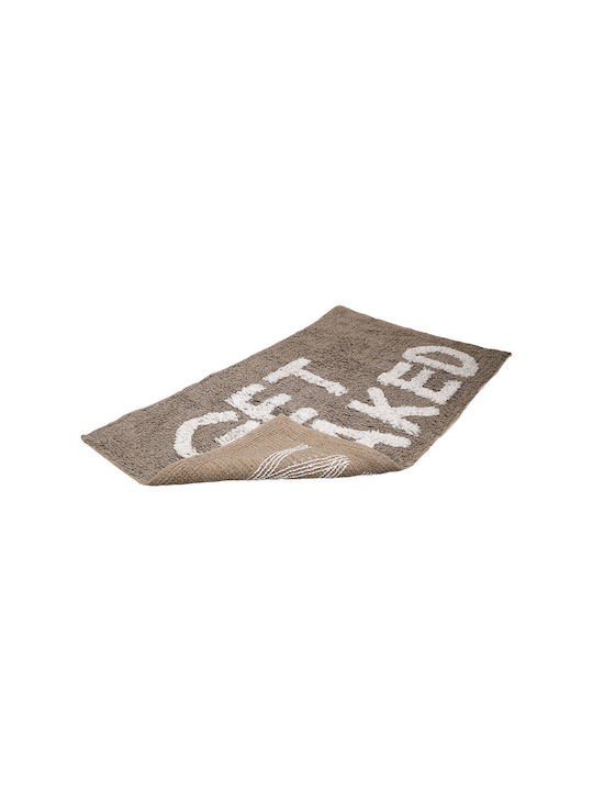 Estia Bath Mat Cotton Get Naked 02-4309 Grey 50x80cm