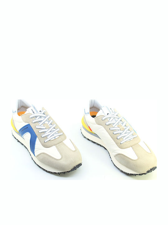 Rhome Ανδρικά Ανατομικά Sneakers Offwhite / Blue
