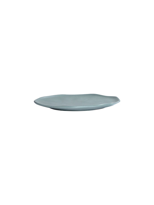 Estia Teller Untiefe Keramik Blau mit Durchmesser 22cm