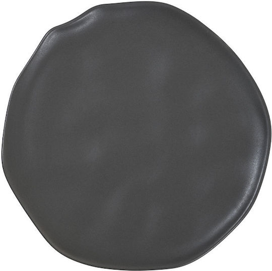 Estia Farfurie joasă Ceramică Gri cu Diametru 22cm Estia Farfurie joasă Ceramică Gri cu Diametru 22cm