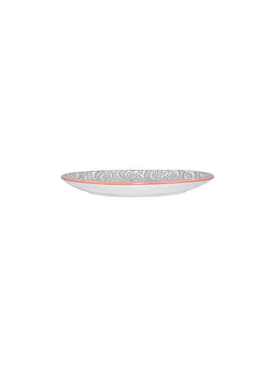Estia Vines Plate Shallow White with Diameter 19cm