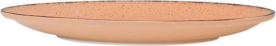 Estia Terra Πιάτο Γλυκού από Πορσελάνη Salmon με Διάμετρο 21cm