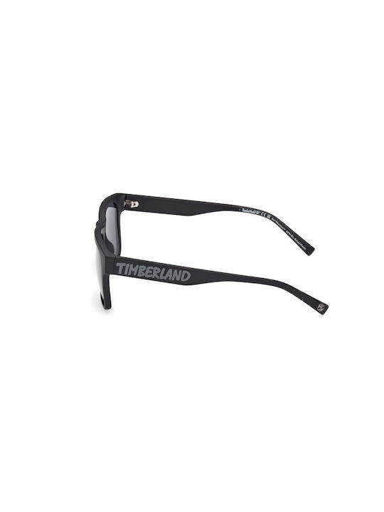 Timberland Sunglasses Μαύρα with Acetate Frame & Gray Lens Timberland Sunglasses Μαύρα with Acetate Frame & Gray Lens
