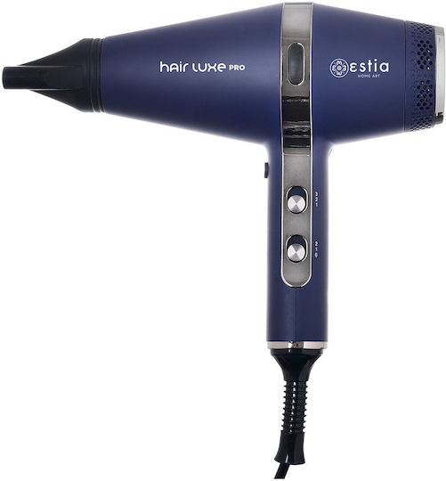 Estia Luxe Professionell Haartrockner mit Diffusor 2200W Blue