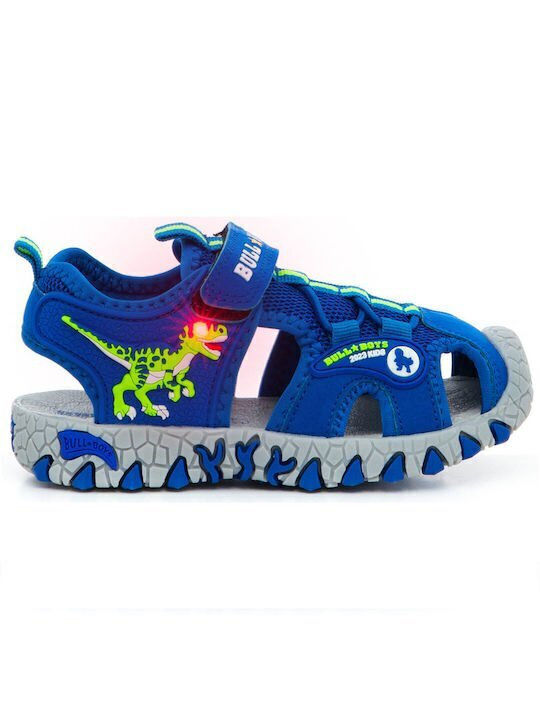 Shoe Sandals Yellow / Blue