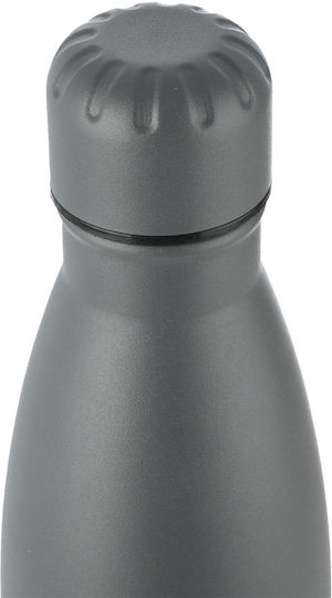 Estia Travel Flask Lite Save the Aegean Recyclable Bottle Thermos Stainless Steel 500ml Fjord Grey