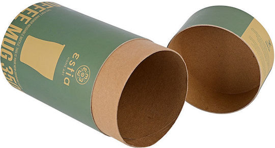 Estia Coffee Mug Save The Aegean Glass Thermos Stainless Steel BPA Free 350ml Forest Spirit with Straw