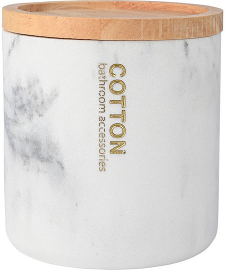 Estia Countertop Cotton Case Marble White Estia Countertop Cotton Case Marble White