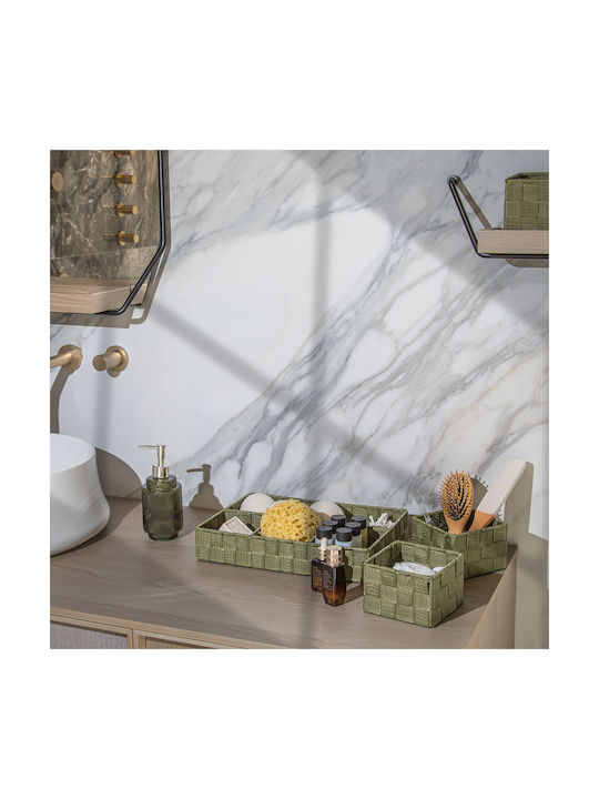 Estia Organizator auto material textil Verde