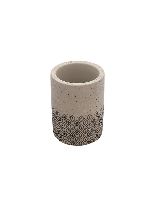 Estia Concrete Cup Holder Countertop Beige