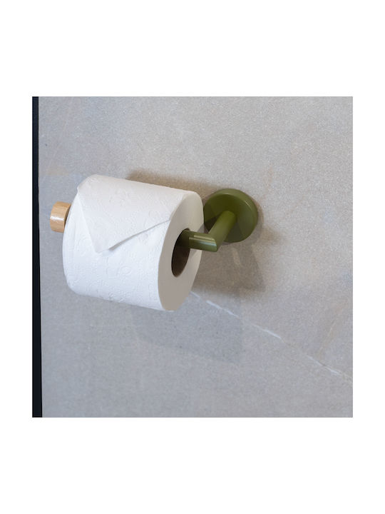 Estia Bamboo Essentials Wandmontiert Papierhalter Metallisch Grün
