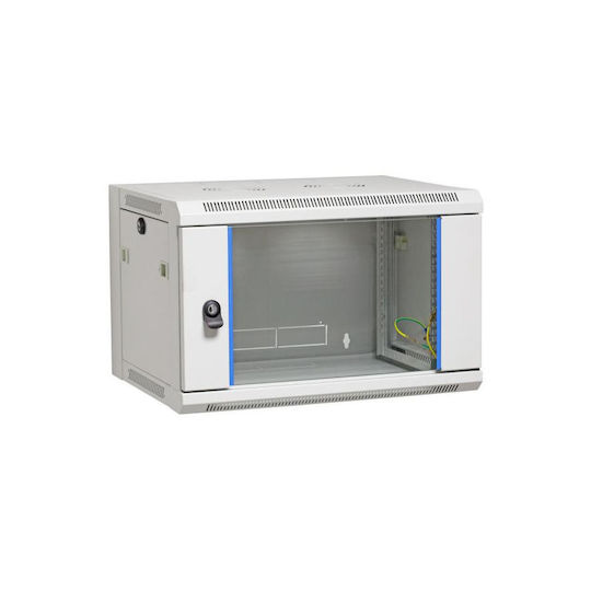 EFB Επιτοίχια Καμπίνα Rack 9U 57x45x50cm Γκρι 691709FGR.1