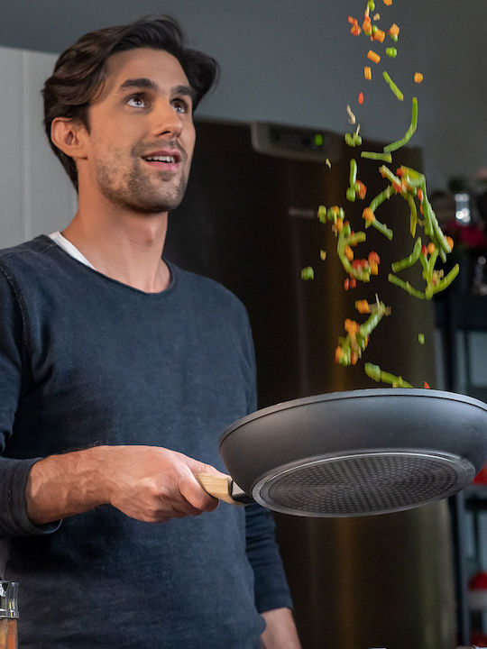 Estia Earth Saute With Lid made of Aluminum with Non-Stick Coating 28cm