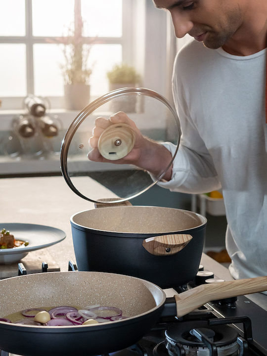 Estia Earth Pan made of Aluminum with Stone Coating 20cm