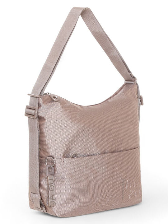 Mandarina Duck Md20 Slide Bag Shoulder Bag-Backpack Taupe P10qmt3809k