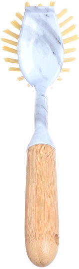 Estia Bamboo Essentials Bamboo Hand Cleaning Brush White