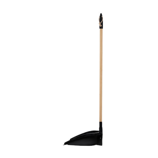 Estia Plastic Dustpan with Stick Black 25.5x23x86cm