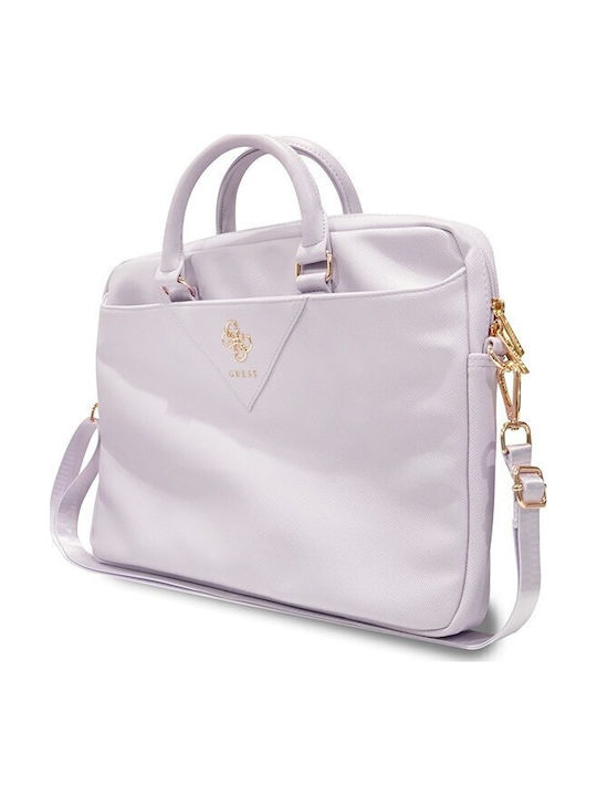 Damentasche Schultertasche Lila