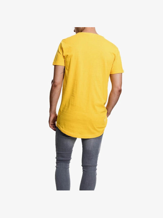 Urban Classics Men's Short Sleeve T-shirt Chrome Yellow