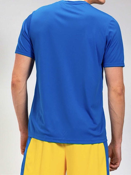 Joma Combi Herren Sport T-Shirt Kurzarm Blau
