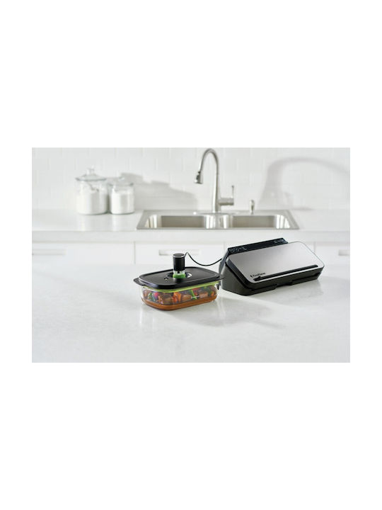 FoodSaver Lunchbox Kunststoff Transparent 3000ml 1Stück
