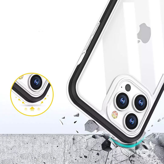 Hurtel Back Cover Plastic / Silicone 1.1mm Transparent (Galaxy A03)