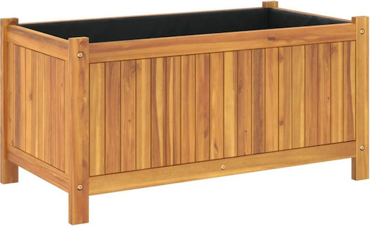 vidaXL Ζαρντινιέρα Ξύλινη Καφέ 80x42x40εκ.