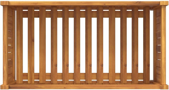vidaXL Ζαρντινιέρα Ξύλινη Καφέ 80x42x40εκ.