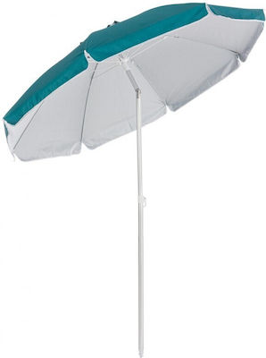 Bizzotto Bogota Foldable Beach Umbrella Diameter 2m with Air Vent Turquoise