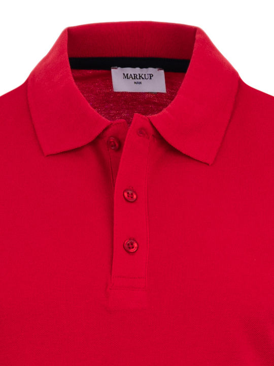 Markup Ανδρική Μπλούζα Polo Rosso