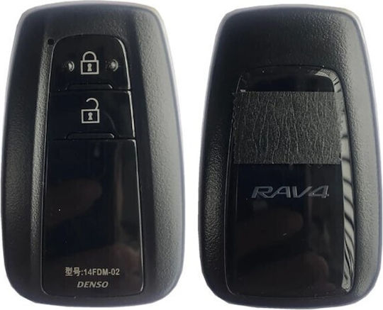Carcasă telecomandă auto cu 2 butoane pentru Toyota