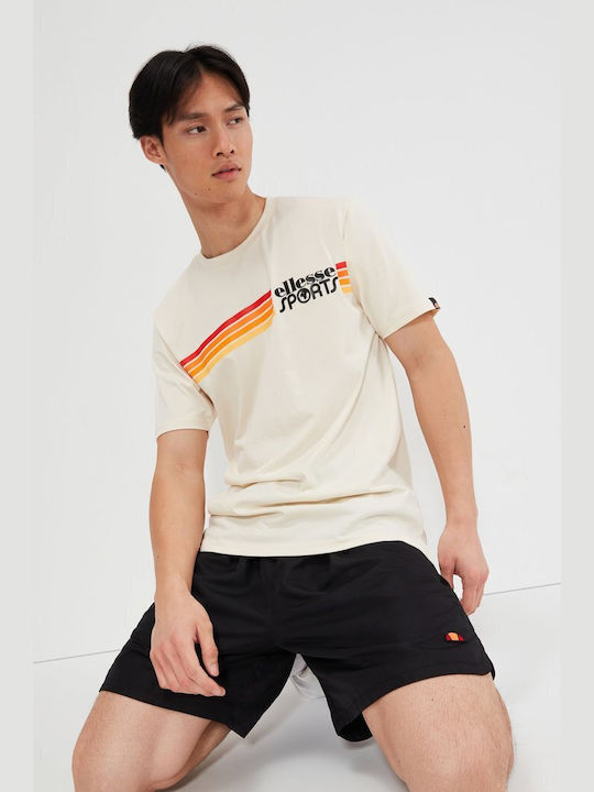 Ellesse Herren T-Shirt Kurzarm Weiß