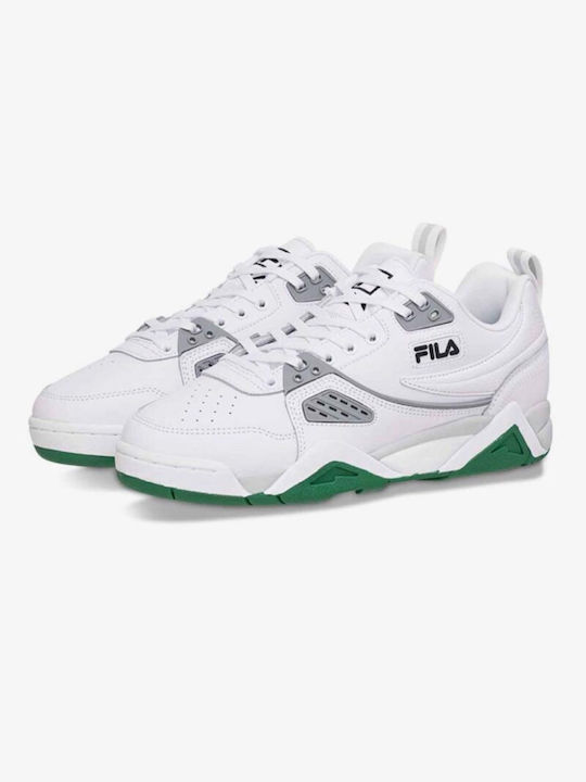 Fila Casim Ανδρικά Sneakers White / Verdant Green